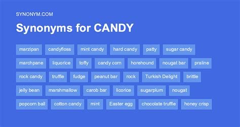 candy antonyms|Opposite word for CANDY > Synonyms & Antonyms.